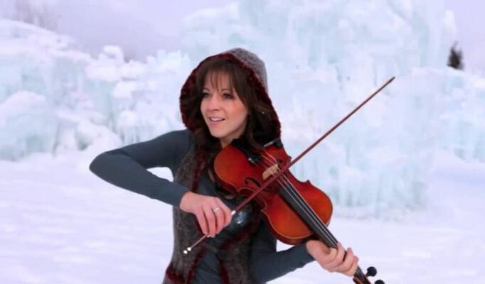 Lindsey Stirling — Crystallize (Dubstep Violin) скачать клип