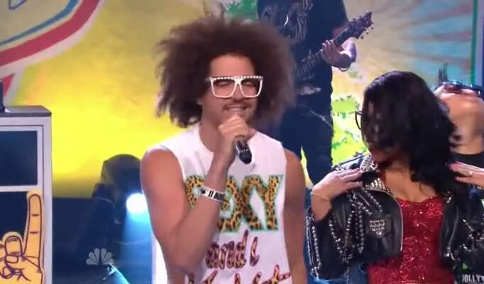LMFAO — Sexy and i know it (jay leno 09-14-11) download video