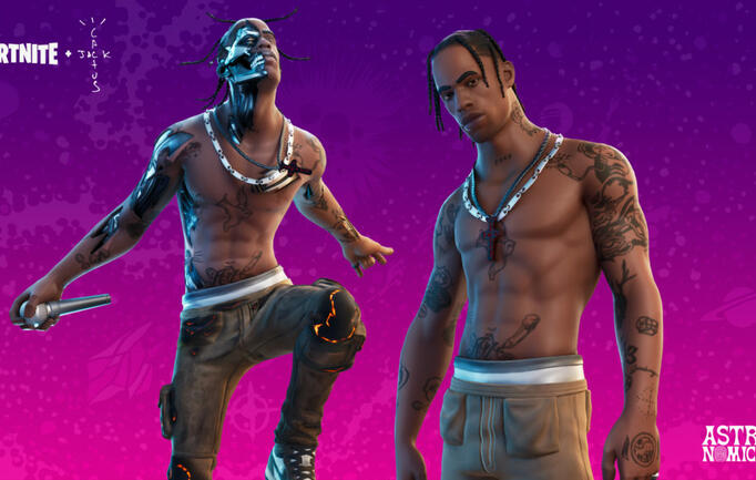 Концерты Трэвиса Скотта в Fortnite посмотрели более 27.7 миллиона игроков
